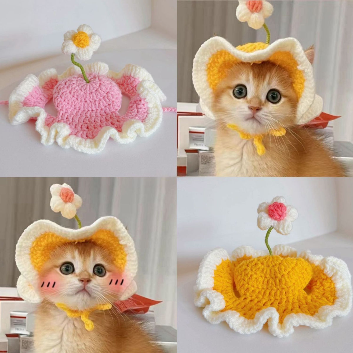 B01 Cat Christmas scarf（buy 1 send 1 cat hat）