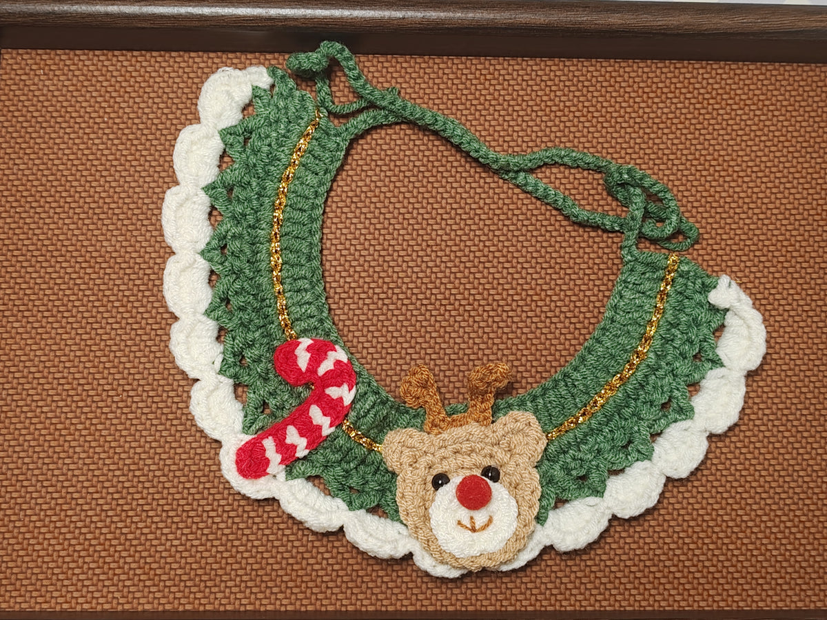 B01 Cat Christmas scarf（buy 1 send 1 cat hat）