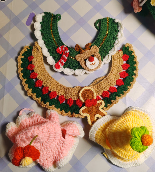 B01 Cat Christmas scarf（buy 1 send 1 cat hat）